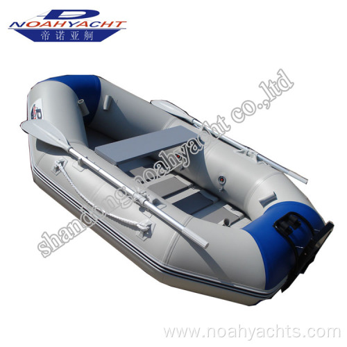 Small Inflatable Fishing Dinghy Boat With Motor